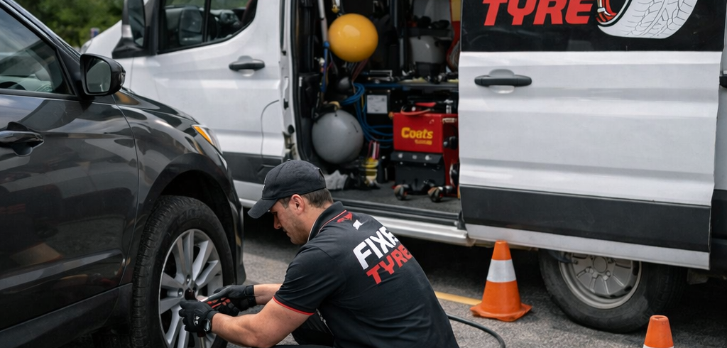 Fix A Tyre mobile tyre service Dubai