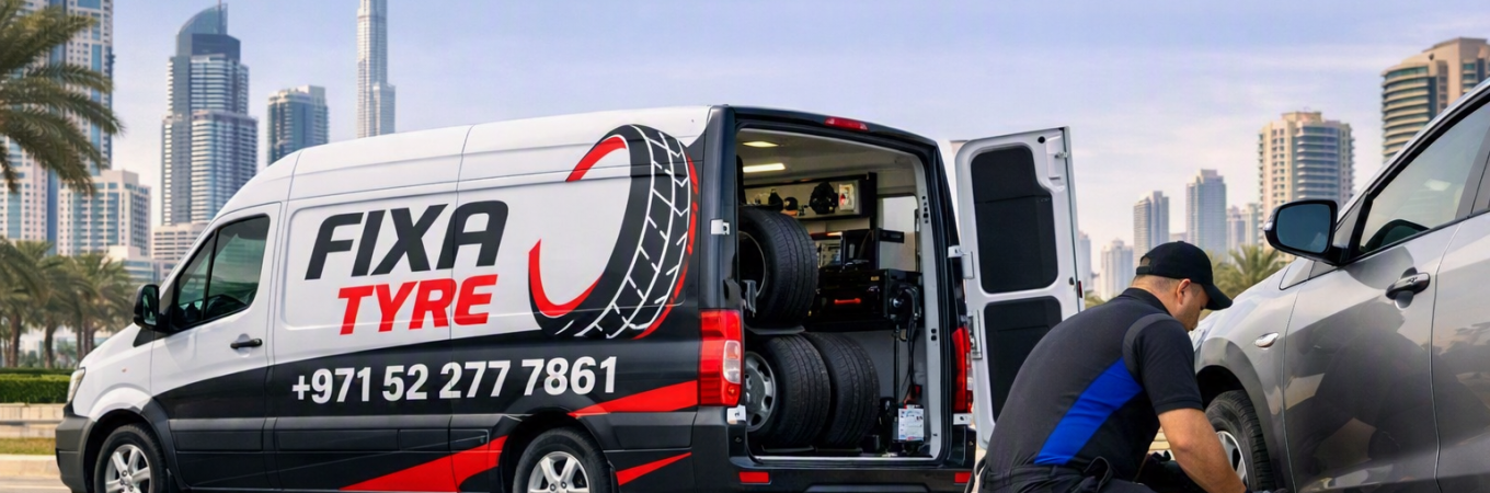 Mobile Tyre Repair Dubai