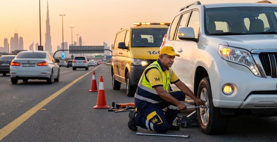 car breakdown assistance Dubai